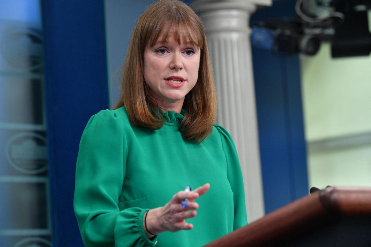 <i>Nicholas Kamm/AFP/Getty Images</i><br/>White House communications director Kate Bedingfield
