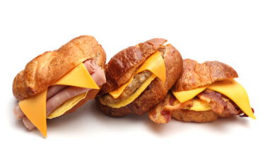 Breakfast sandwiches are seen in a file photo.