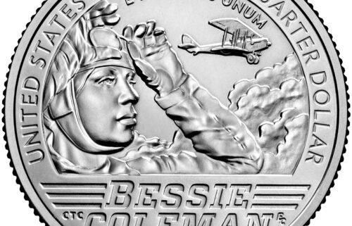 Pilot Bessie Coleman was recognized on a quarter in 2022.