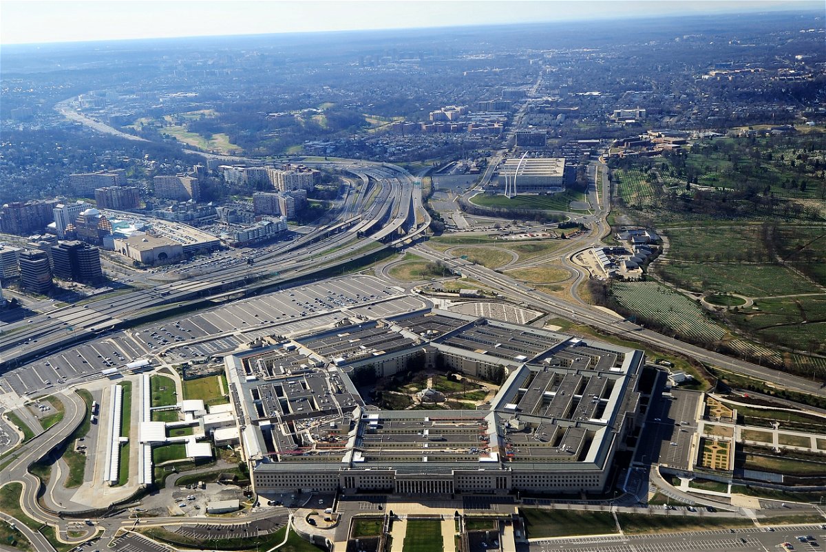 <i>Staff/AFP/Getty Images</i><br/>The US military is investigating a leak of unclassified email data from the Pentagon server.