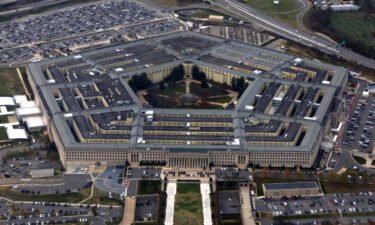 A US strike in Somalia killed five al-Shabaab fighters on Wednesday. Pictured is the Pentagon building in 2022.