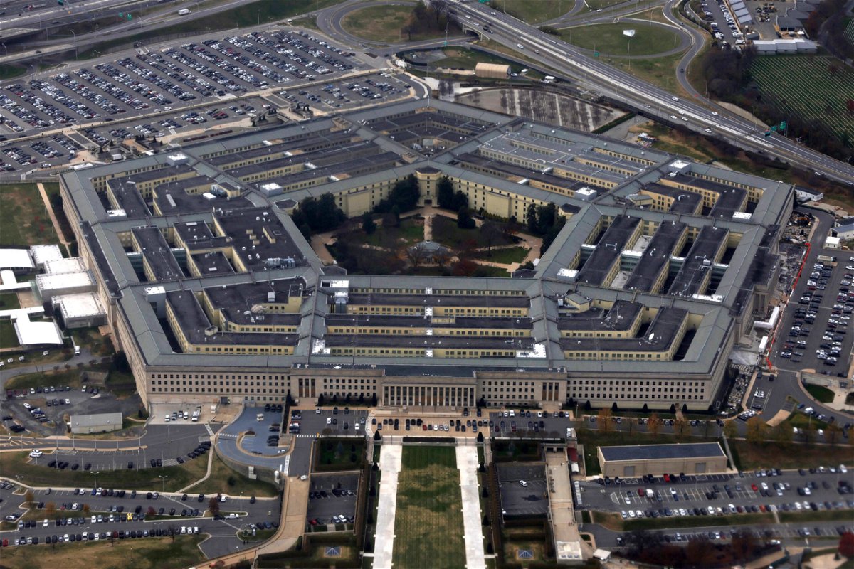 <i>Alex Wong/Getty Images</i><br/>A US strike in Somalia killed five al-Shabaab fighters on Wednesday. Pictured is the Pentagon building in 2022.