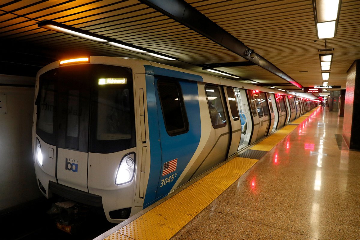 <i>Jane Tyska/Digital First Media/East Bay Times/Getty Images/File</i><br/>BART trains to the Oakland airport are running every 18 minutes