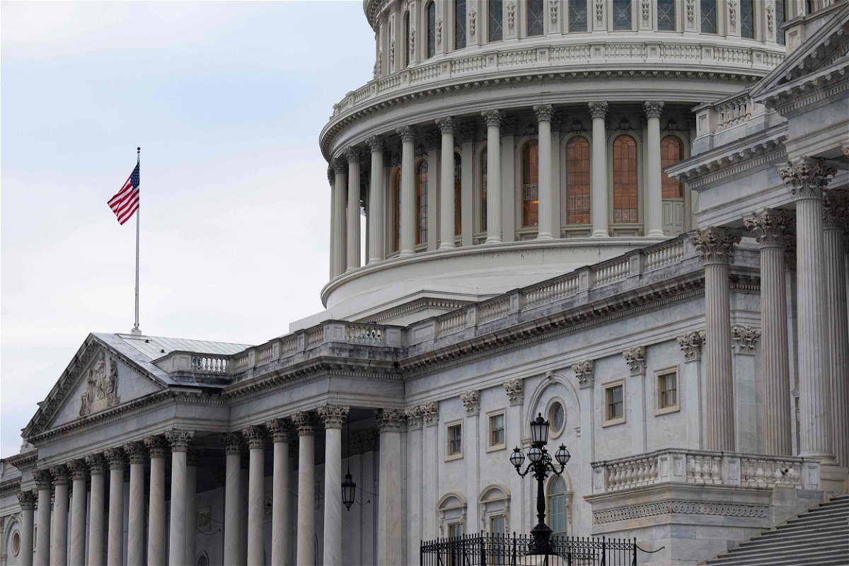 <i>Saul Loeb/AFP/Getty Images</i><br/>View of the US Capitol in Washington