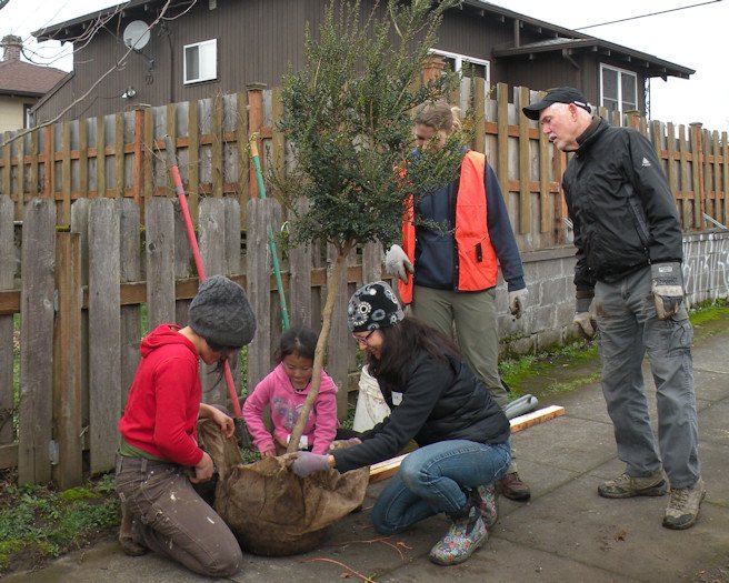 Tree planting is just one of many activities Oregon communities will be hosting during April, which State Forester Cal Mukumoto has declared to be Oregon Arbor Month