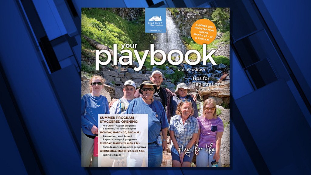 Bend Park and Rec's Summer Online Playbook for 2023 programs