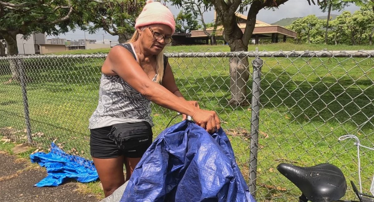 <i></i><br/>A homeless encampment near the Kalihi Transit Center will soon be removed as city crews work to clear out the area. Residents have been complaining about the village along Kalihi Stream that is half-hidden by a bridge on Kamehameha Highway.
