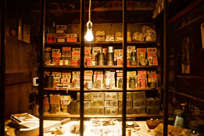 Inside Doc Hay’s abandoned shop archivists found one of the largest collections of Chinese herbs in the United States. Some of these herbs are over a hundred years old