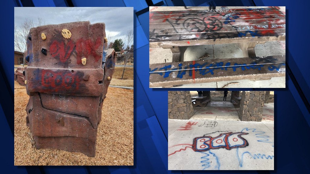 Redmond parks have been hit by vandalism, graffiti in recent weeks