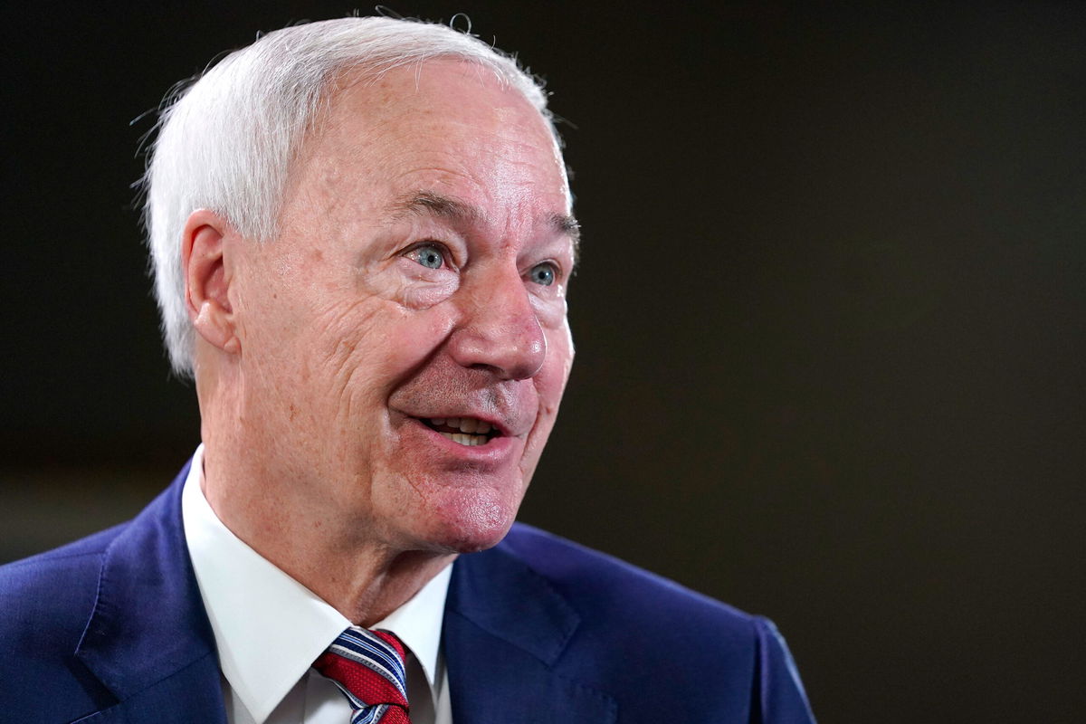 <i>Pablo Martinez Monsivais/AP</i><br/>Asa Hutchinson is seen during an interview in Washington