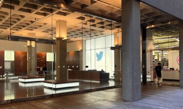 A view of Twitter's headquarters in San Francisco