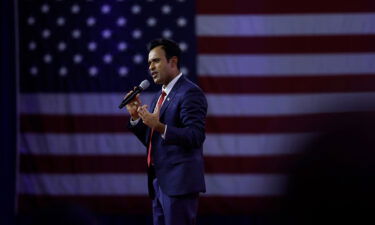 Republican presidential candidate Vivek Ramaswamy