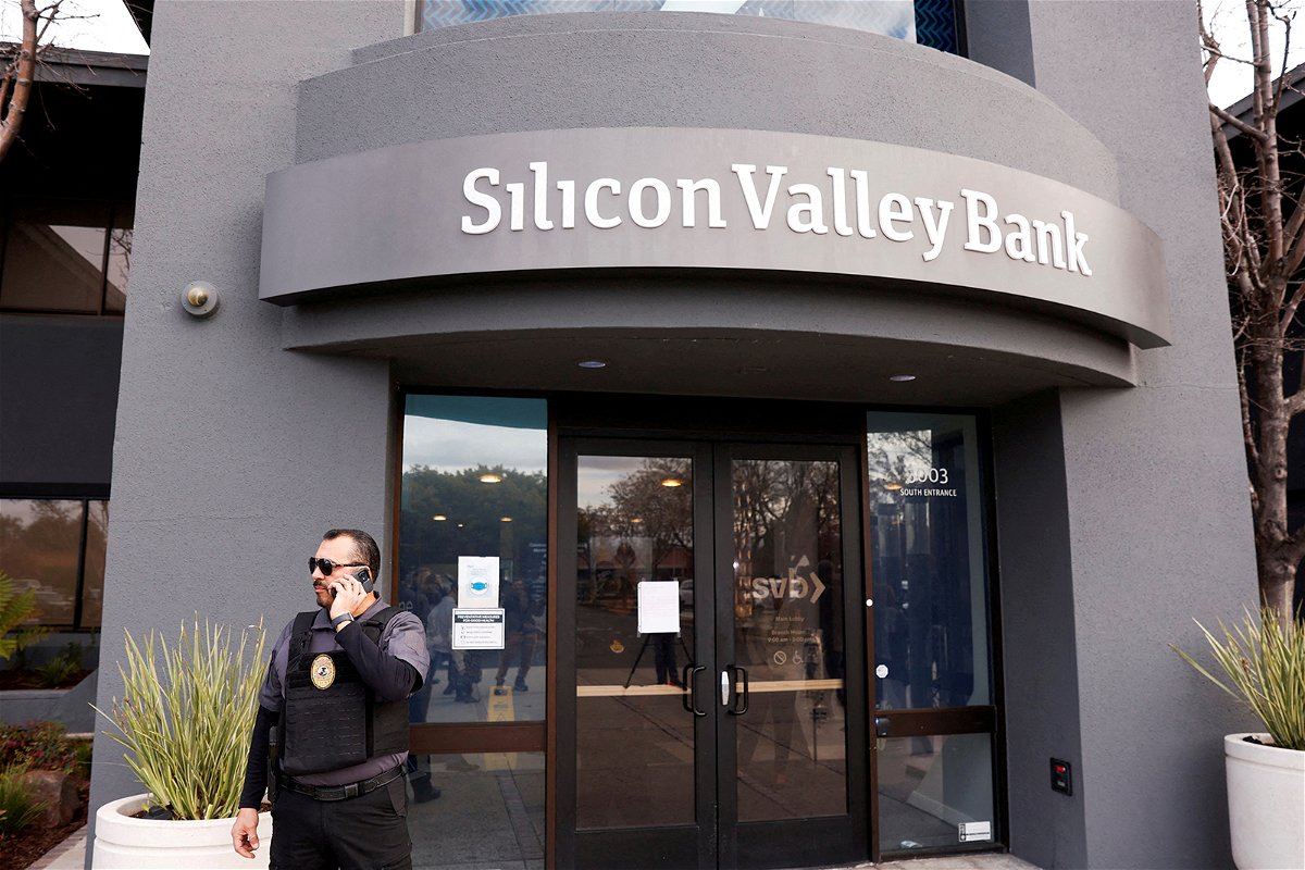 <i>Brittany Hosea-Small/Reuters</i><br/>The collapse of Silicon Valley Bank was the second-biggest bank failure in US history.