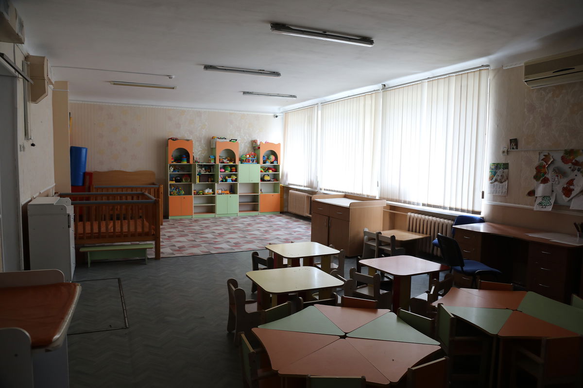 <i>Ghazi Balkiz/CNN</i><br/>An eerie silence and stillness envelop everything at the orphanage in Kherson.