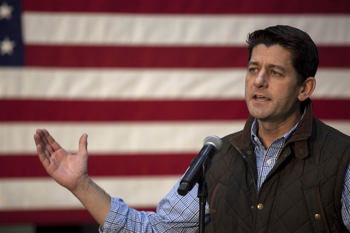 <i>Darren Hauck/Getty Images</i><br/>Former House Speaker Paul Ryan