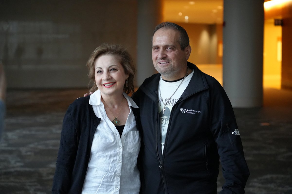 <i>Northwestern Medicine</i><br/>Two people with stage IV lung cancer who had been told that they had only weeks or months to live are breathing freely after receiving double lung transplants. Tannaz Ameli and Albert Khoury are doing well after their double lung transplants.