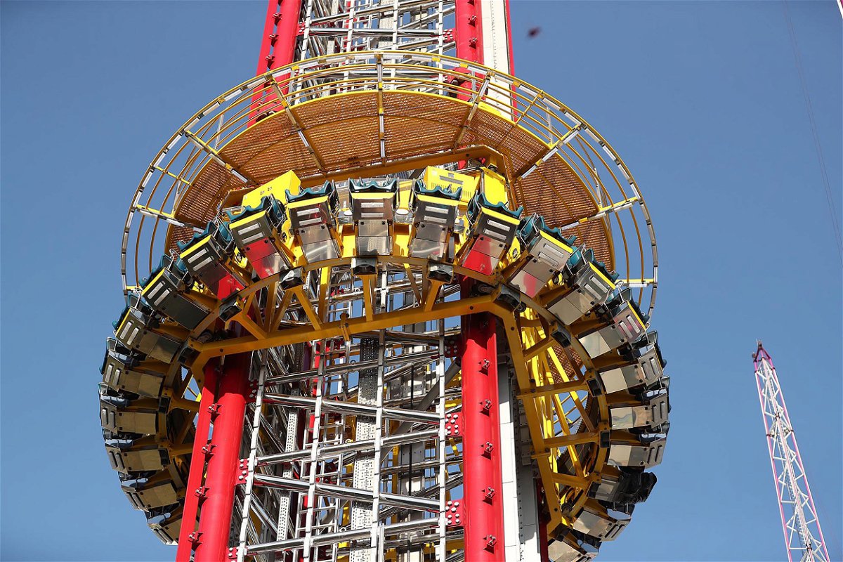 <i>Stephen M. Dowell/Orlando Sentinel/Zuma</i><br/>Tyre Sampson was 14 when he died after falling off the Orlando FreeFall drop tower in ICON Park in Orlando