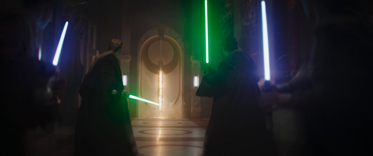 <i>Courtesy Lucasfilm</i><br/>Jedi in a flashback scene from 