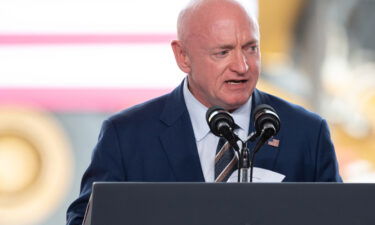 Democratic Arizona Sen. Mark Kelly