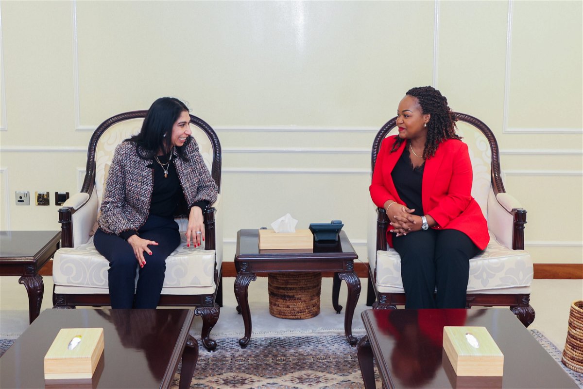 <i>Cyril Ndegeya/Anadolu Agency/Getty Images</i><br/>British Home Secretary Suella Braverman met Clementine Mukeka