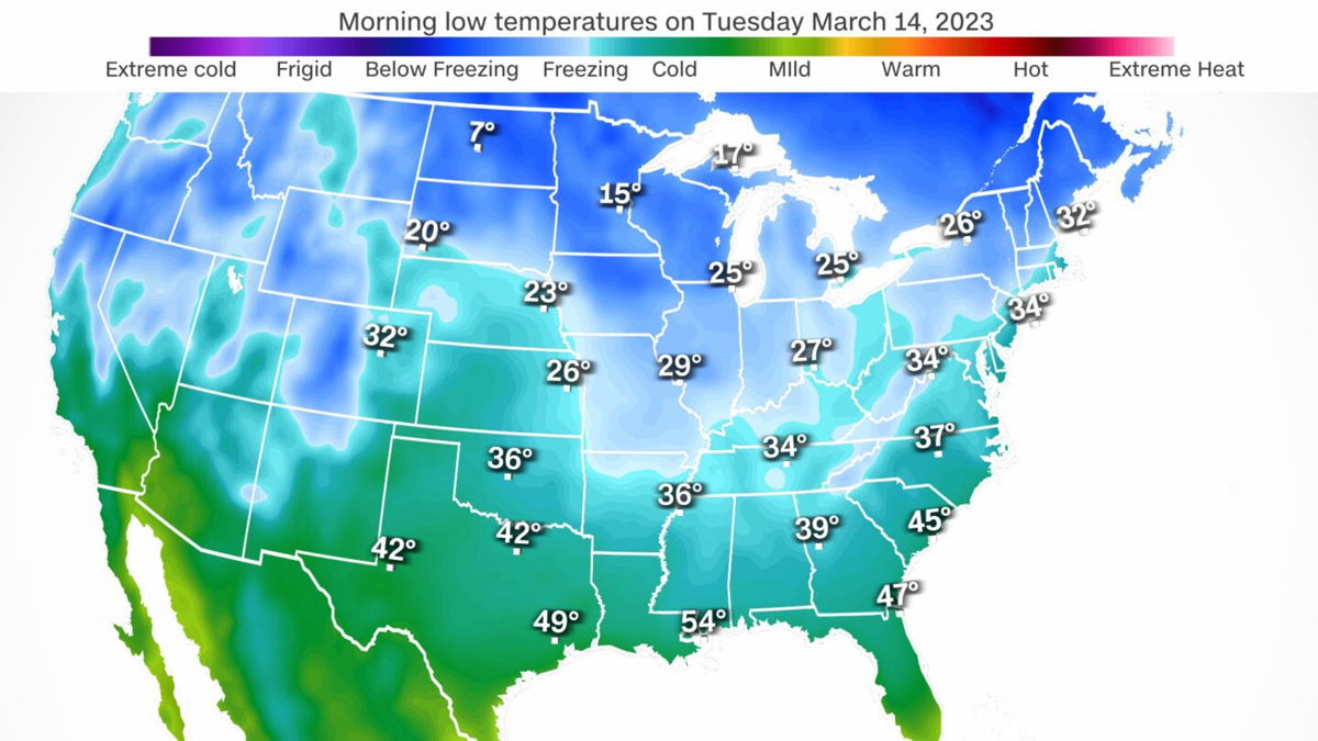 <i>CNN Weather</i><br/>Winter cold is returning after a record warm February.