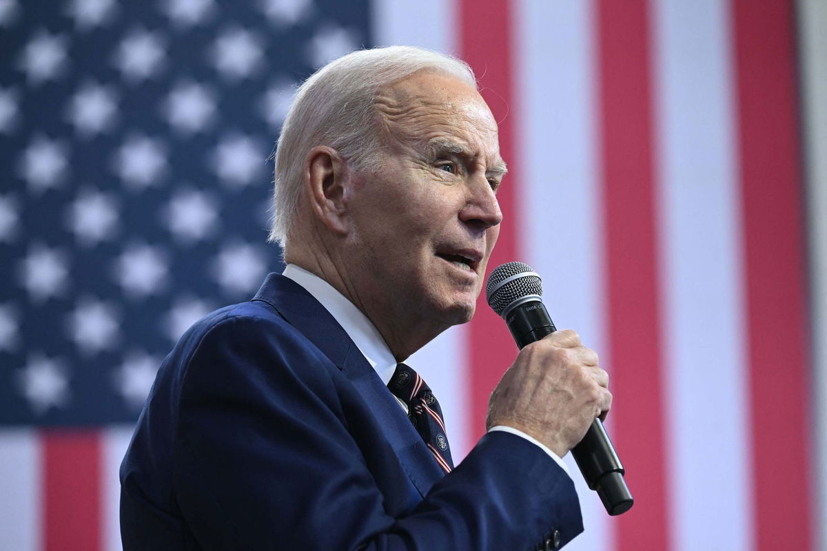 <i>Saul Loeb/AFP/Getty Images</i><br/>President Joe Biden