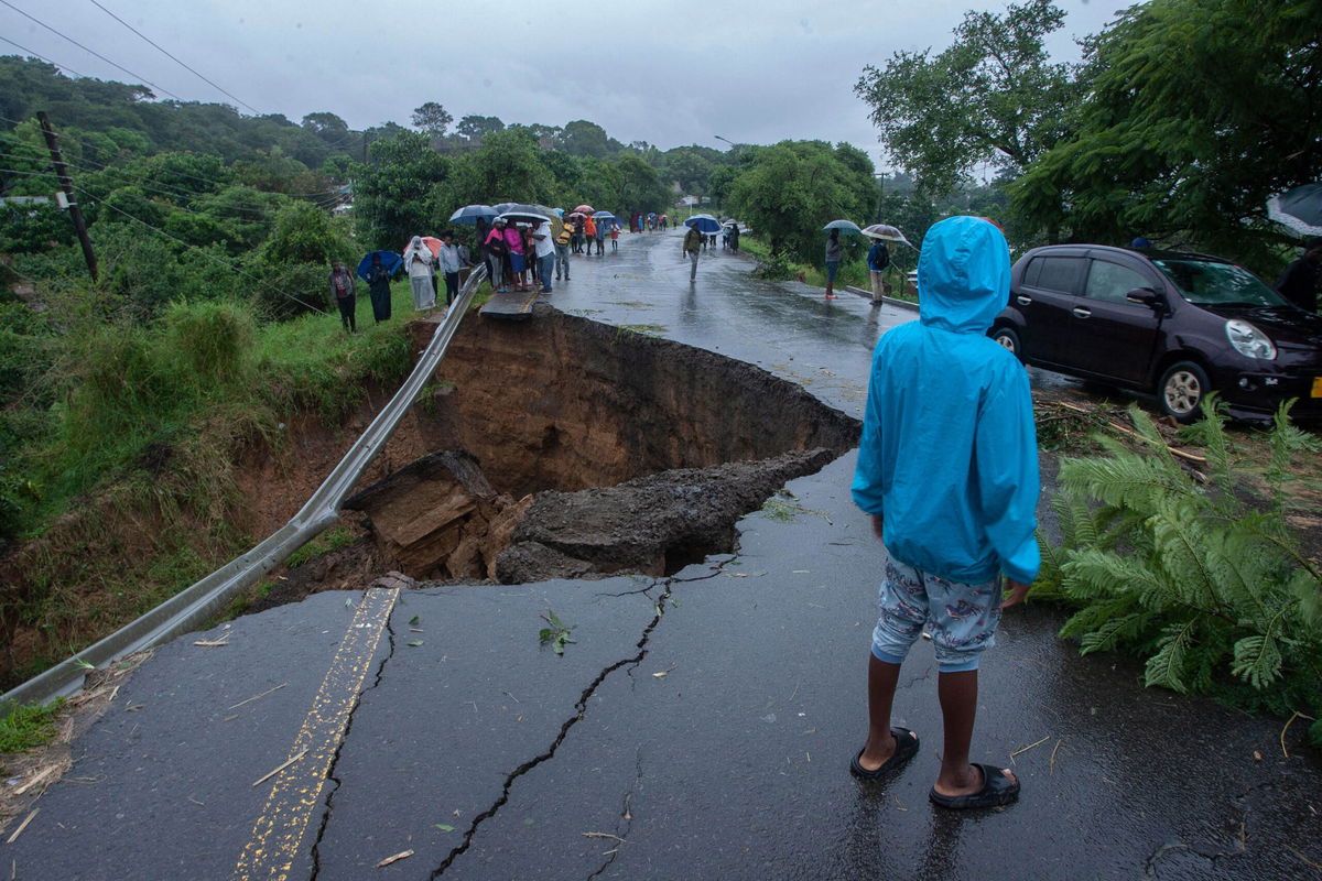 <i>Amos Gumulira/AFP/Getty Images</i><br/>At least 190 people have died after Tropical Cyclone Freddy ripped through southern Malawi