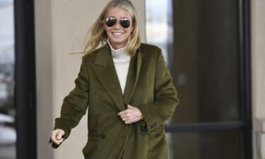 Gwyneth Paltrow leaves the courthouse on Tuesday in Park City