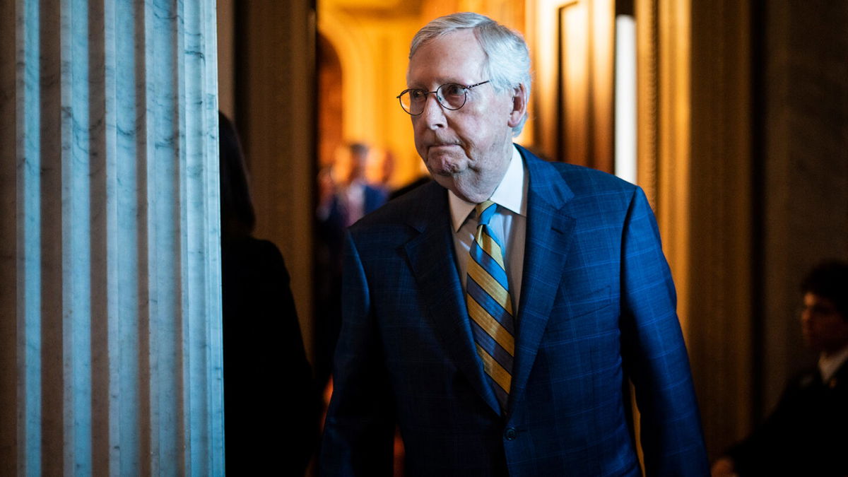 <i>Jabin Botsford/The Washington Post/Getty Images</i><br/>Senate Minority Leader Mitch McConnell