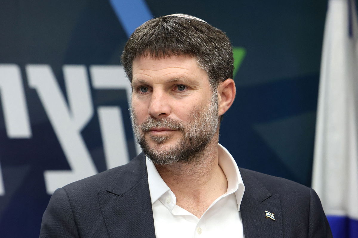 <i>Gil Cohen-Magen/AFP/Getty Images</i><br/>Israel's Finance Minister Bezalel Smotrich