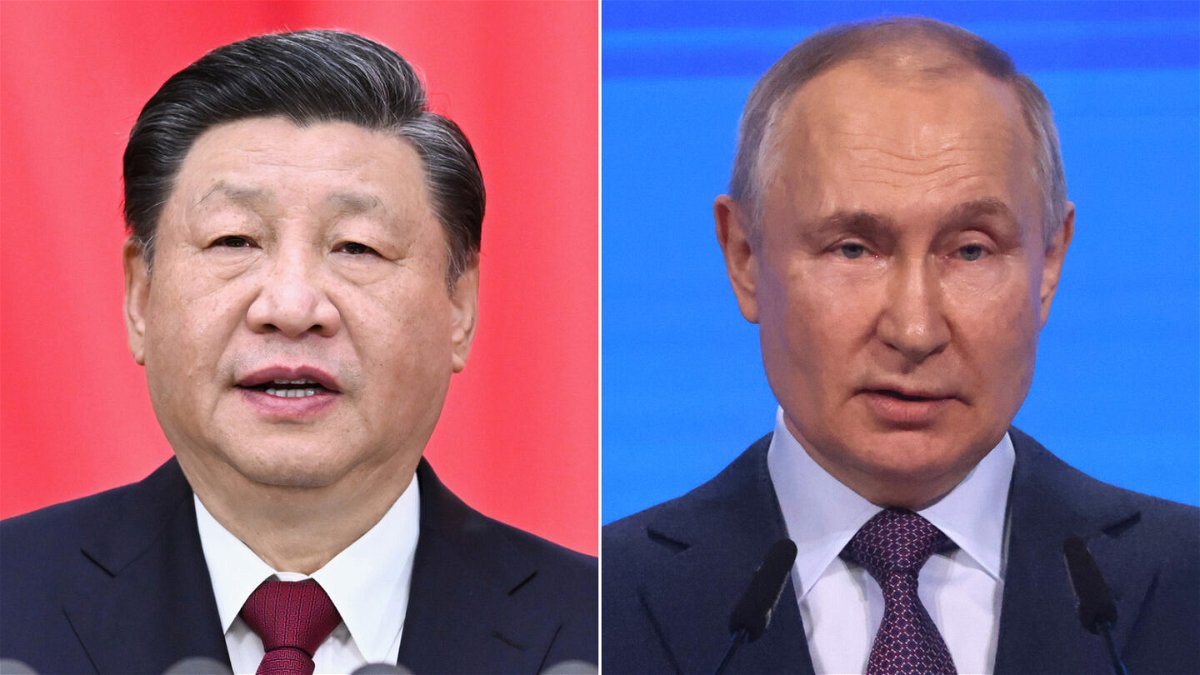 <i>Getty</i><br/>Xi and Putin are pictured in a split image.