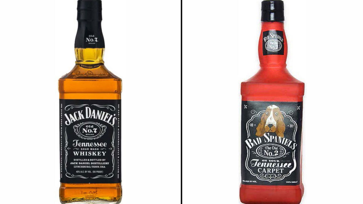 <i>From Supreme Court of the United States</i><br/>Lawyers for Jack Daniel's will argue to the Supreme Court on March 22 that a dog toy company violated federal trademark law when it parodied the distiller's bottle to sell a 