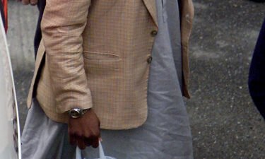 Abdullah el-Faisal arrives at Bow Sreet Magistrates Court in London in February 2002.