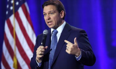 Several key Republican senators pushed back against Florida Gov. Ron DeSantis' recent comments that US support for Ukraine is not a "vital" national interest. DeSantis is pictured here on March 10