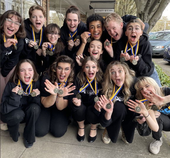 Redmond Proficiency Academy thespian troupe celebrates strong showing at Oregon Thespian Festival in Ashland