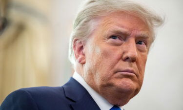 President Donald Trump in the Oval Office on December 7