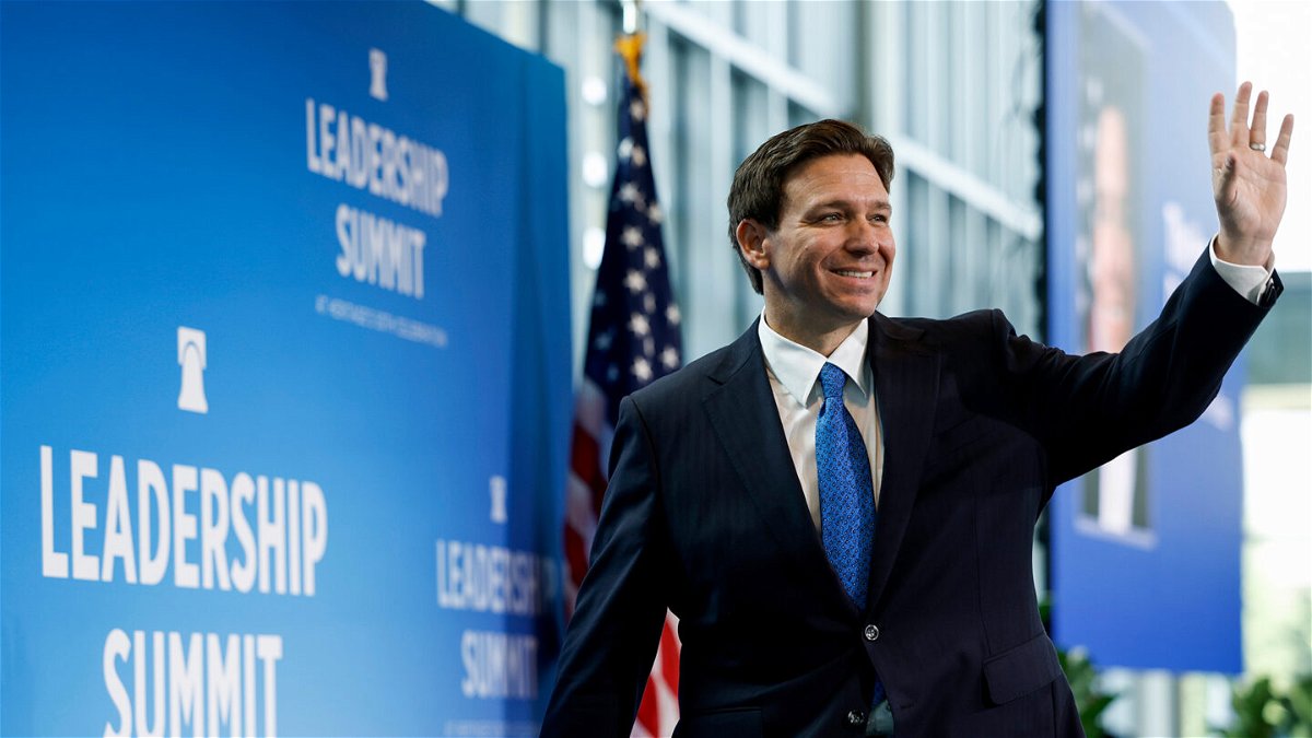 <i>Anna Moneymaker/Getty Images</i><br/>Florida lawmakers gave final passage Friday to a measure that clears a path for Republican Gov. Ron DeSantis