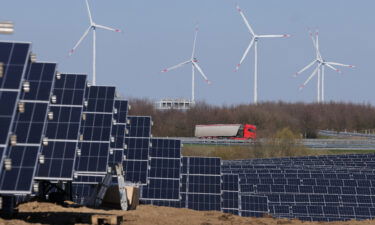 A new solar energy park near Prenzlau