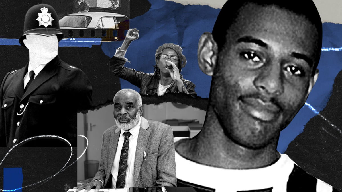 <i>Leah Abucayan/Matthew Brealey/CNN/Getty</i><br/>Stephen Lawrence's murder sparked a crisis over racism in British policing.