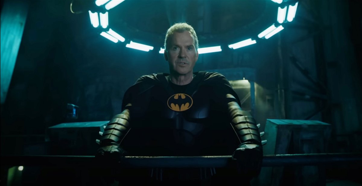 <i>From Warner Bros.</i><br/>Michael Keaton is seen here as Batman