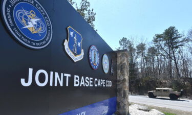 The Air Force unit to which the Air Guardsman who is suspected of leaking classified documents online was assigned is "not currently performing its assigned intelligence mission. Pictured is the Joint Base Cape Cod in Massachusetts.