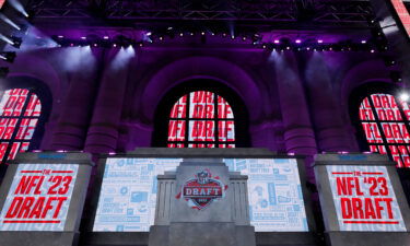 The draft is being held at Union Station in Kansas City