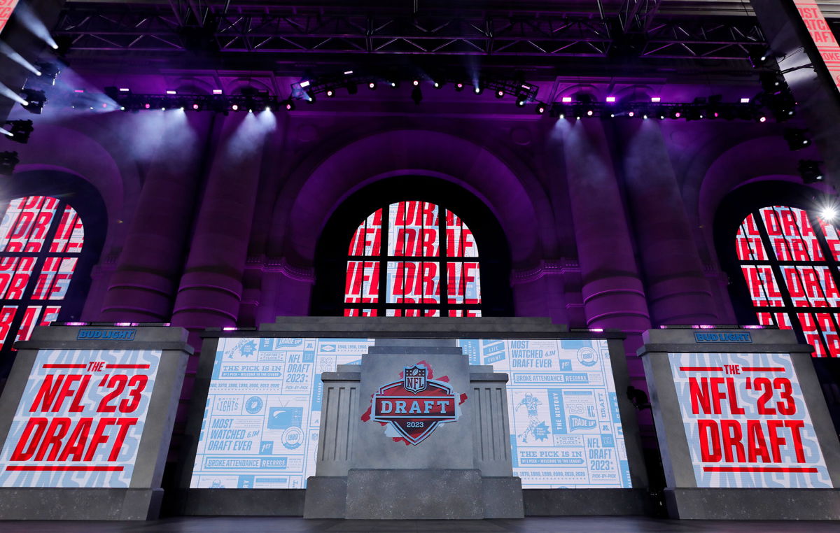 <i>David Eulitt/Getty Images</i><br/>The draft is being held at Union Station in Kansas City