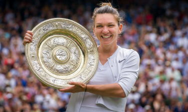 Halep defeated Serena Williams in the 2019 Wimbledon final.
