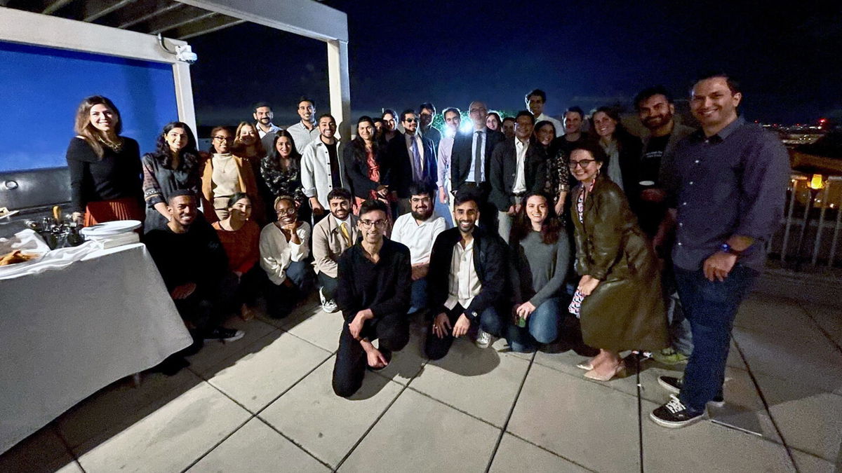 <i>Courtesy Abdullah Hasan</i><br/>White House staff attend an iftar hosted at the home of assistant press secretary Abdullah Hasan.