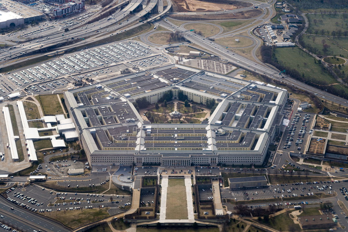 <i>Joshua Roberts/Reuters</i><br/>The Pentagon is launching a criminal investigation into who may have been behind the US intelligence documents leak.