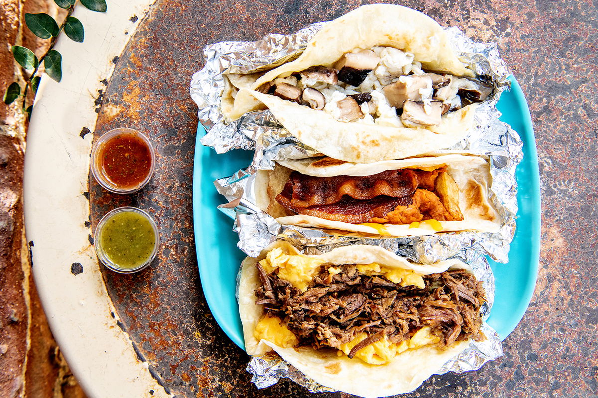 <i>Mariah Tauger/Los Angeles Times/Getty Images</i><br/>The Texas taco scene in general is spreading. These tacos come from HomeState