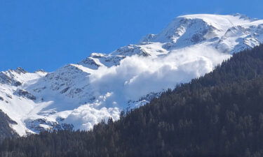 A huge avalanche in the French Alps killed at least four people on April 9.