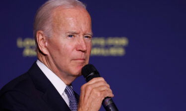 President Joe Biden's judicial push hits roadblocks with GOP veto-power and Democratic Senate absences. Biden is pictured here at an event in Delaware  in 2022.