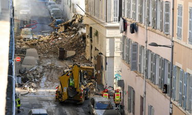 Up to 10 people remain trapped under the rubble.